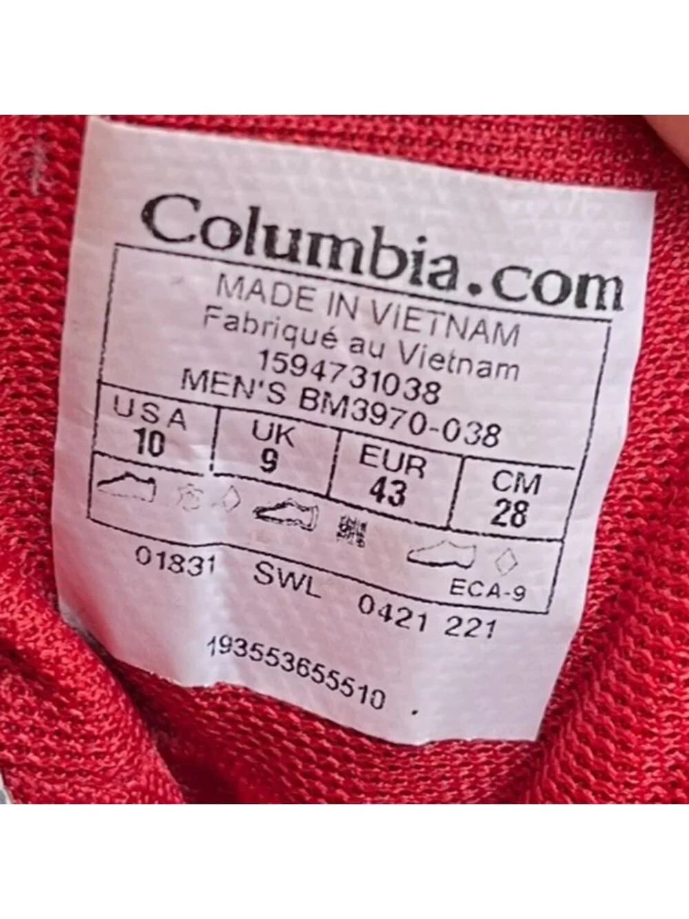 Columbia please review